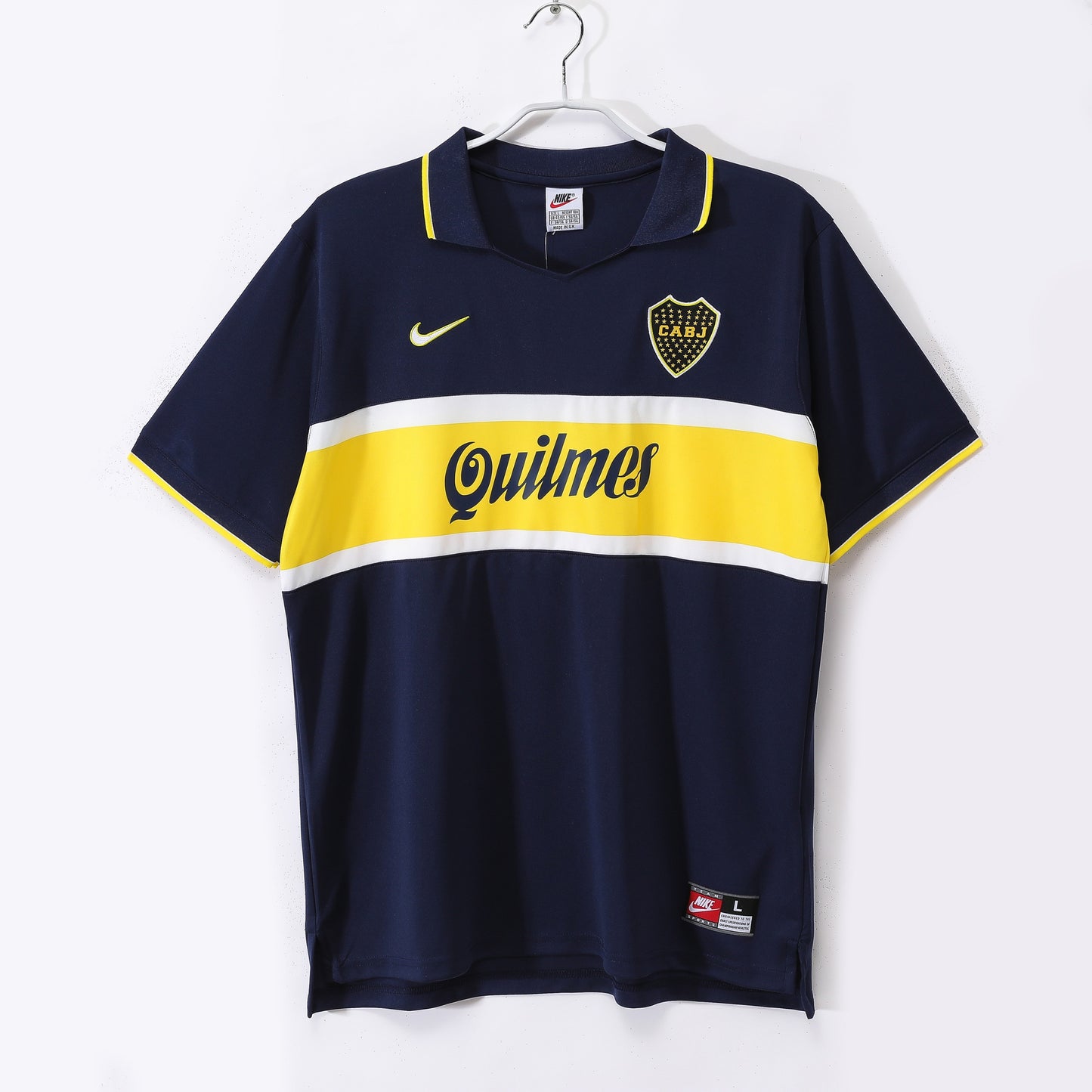 Boca Juniors 1996-1997 Home Retro Football Shirt