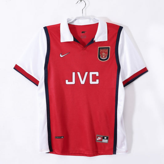 Maillot de foot rétro domicile Arsenal 1998-1999