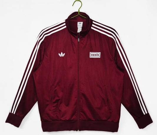 Chaqueta deportiva Adidas Oasis Firebird burdeos