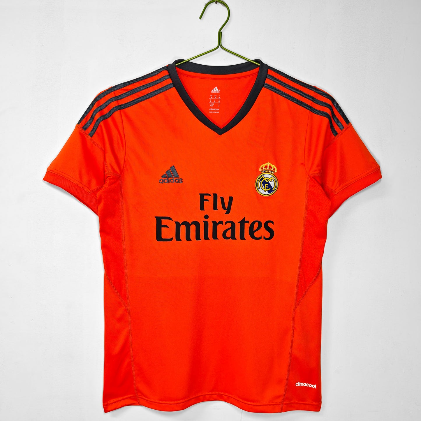Camiseta Naranja de Visitante del Real Madrid 2013-2014