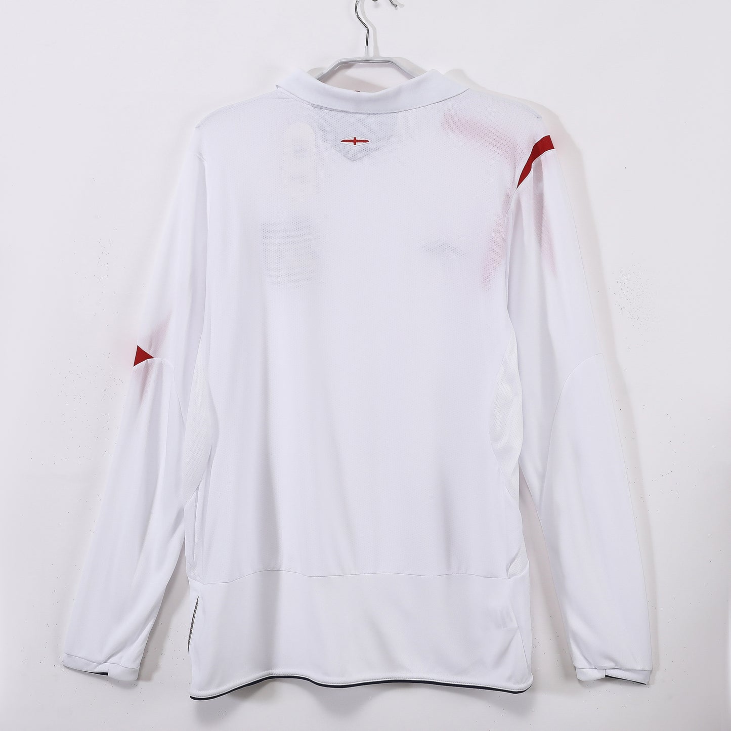 England 2006 Home Long Sleeve Retro Football Shirt