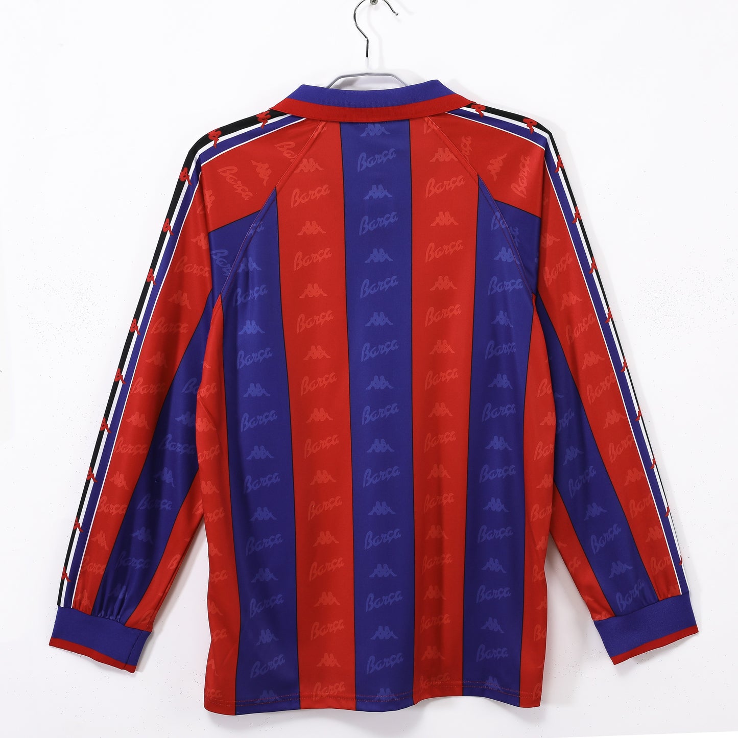 Barcelona 1995-1997 Home Long Sleeve Retro Football Shirt