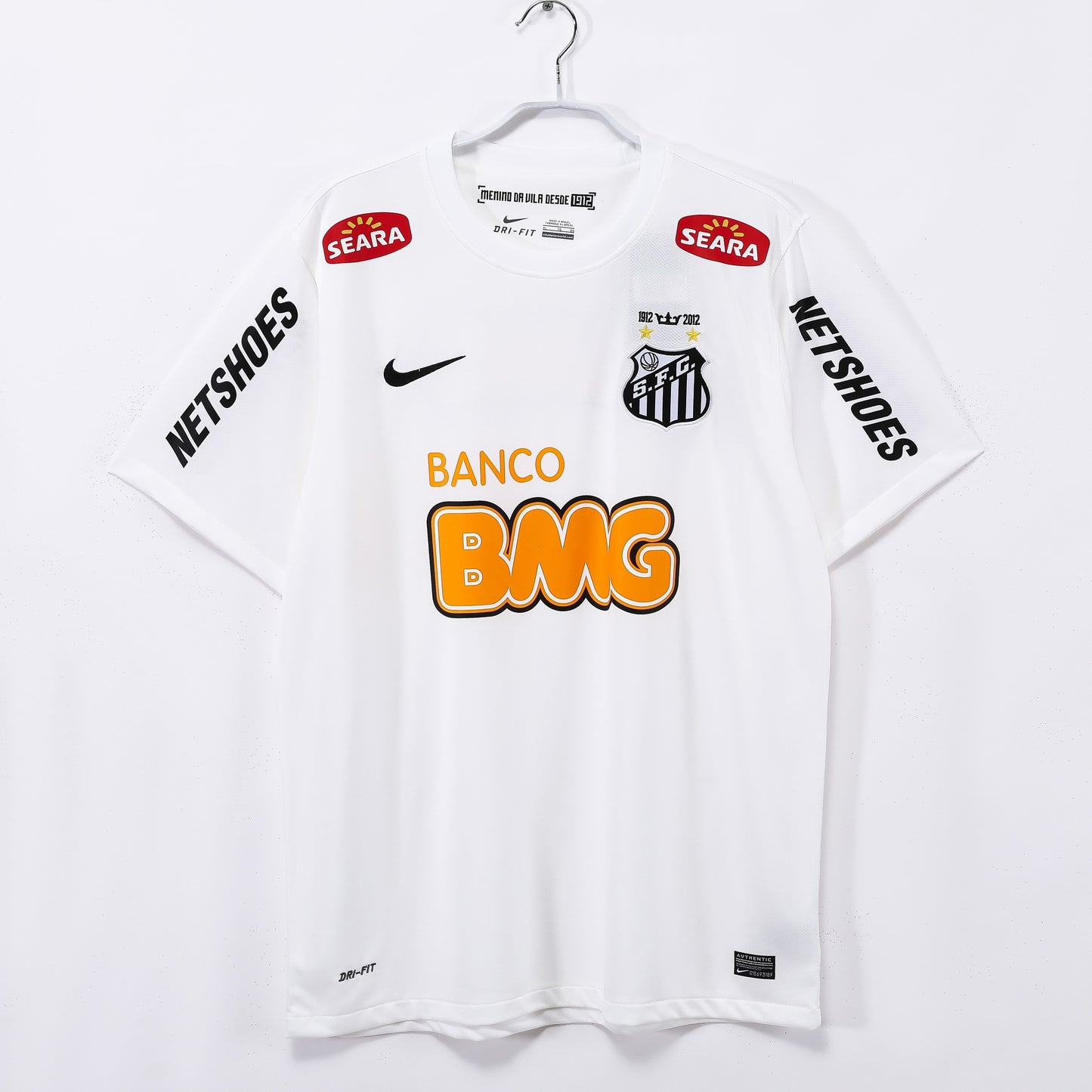Camiseta de fútbol retro del Santos 2013 (local)