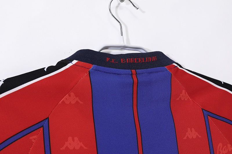 Maillot de Foot Rétro Domicile Barcelone 1997-1998