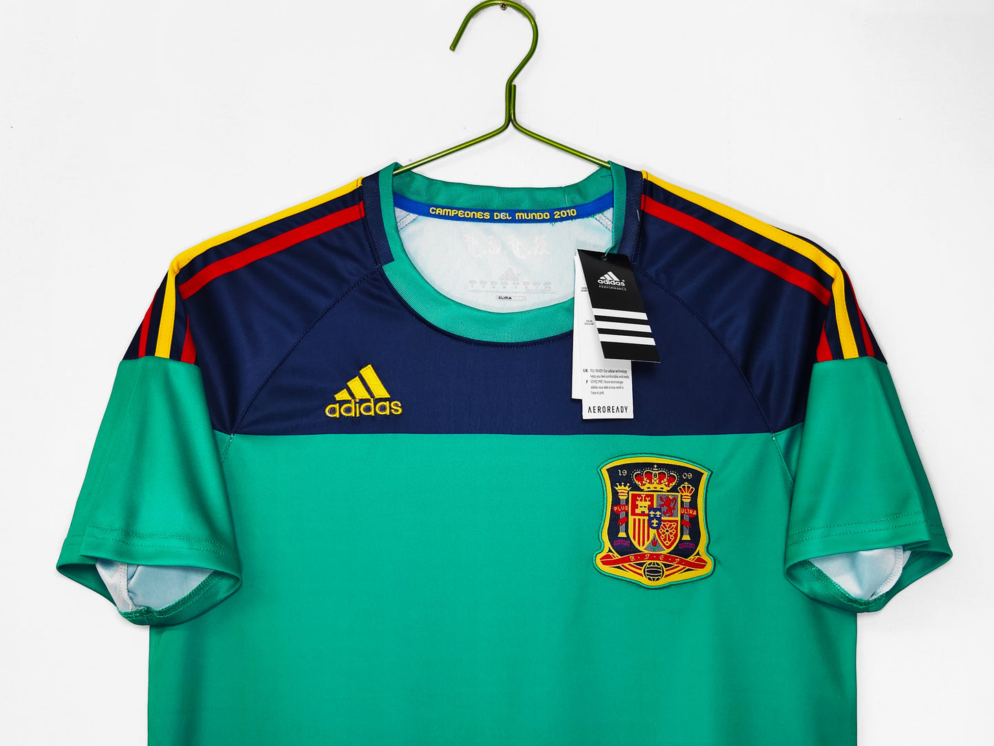 España 2010 Camiseta Verde de Portero