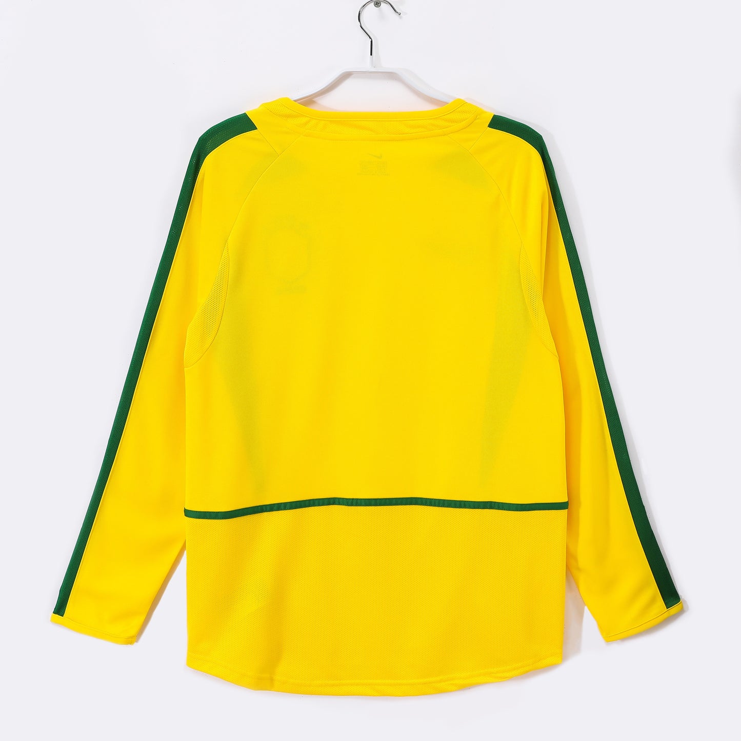 Brazil 2002 Home Long Sleeve Jersey