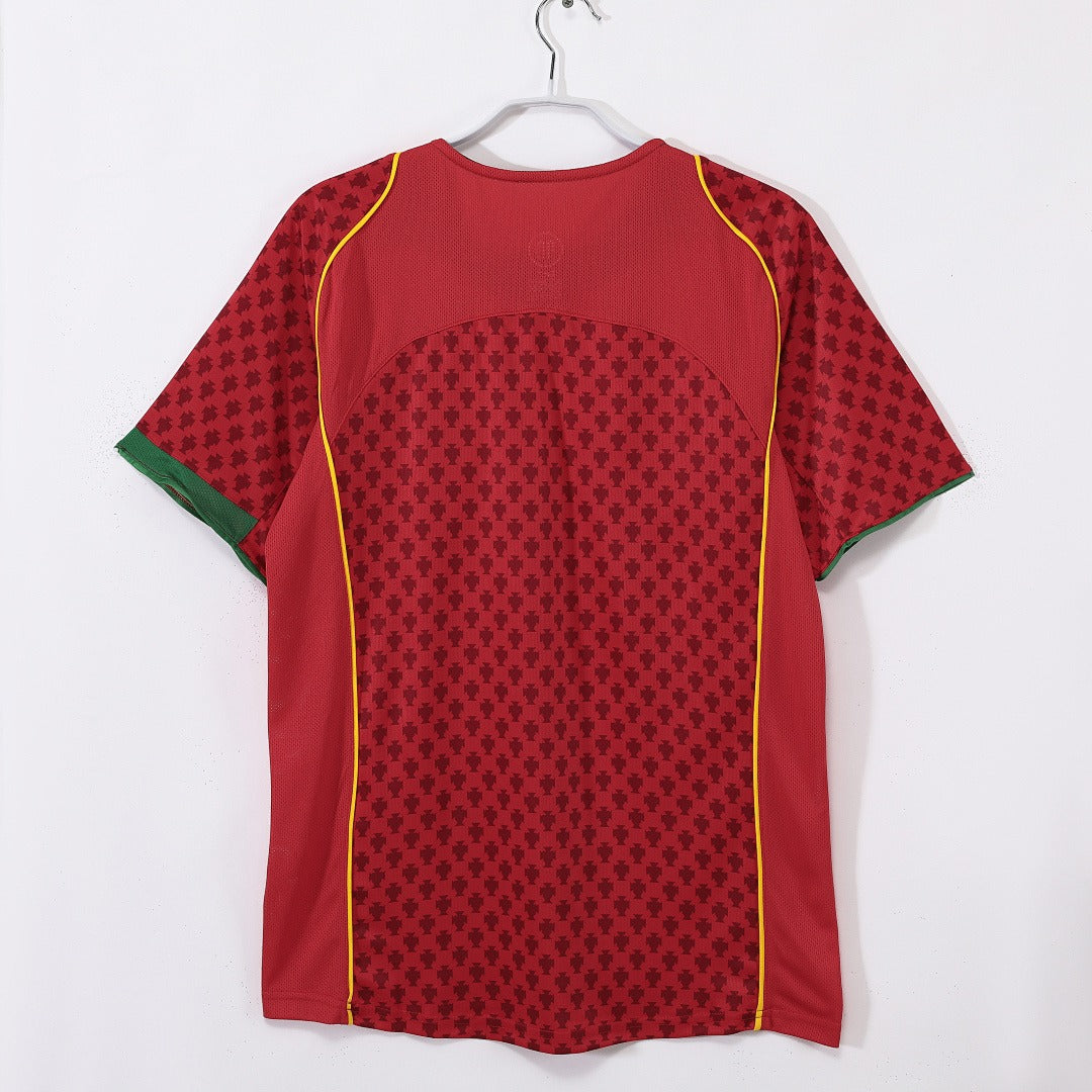 Camiseta de Fútbol Retro Portugal 2004 Local