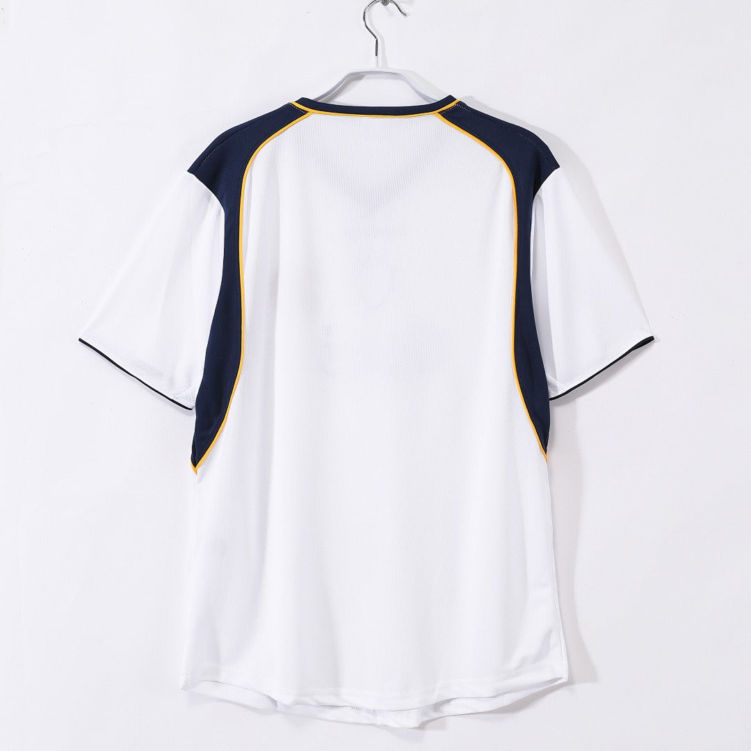 Camiseta retro de fútbol de visitante del Liverpool 2001-2002