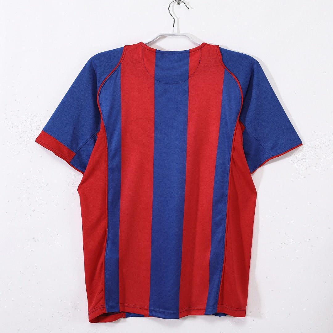 Camiseta de Fútbol Retro Local Barcelona 2004-2005