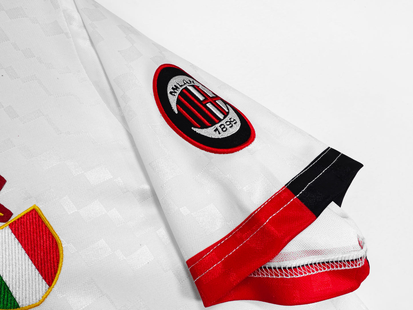 AC Milan 1996-1997 Away White Jersey