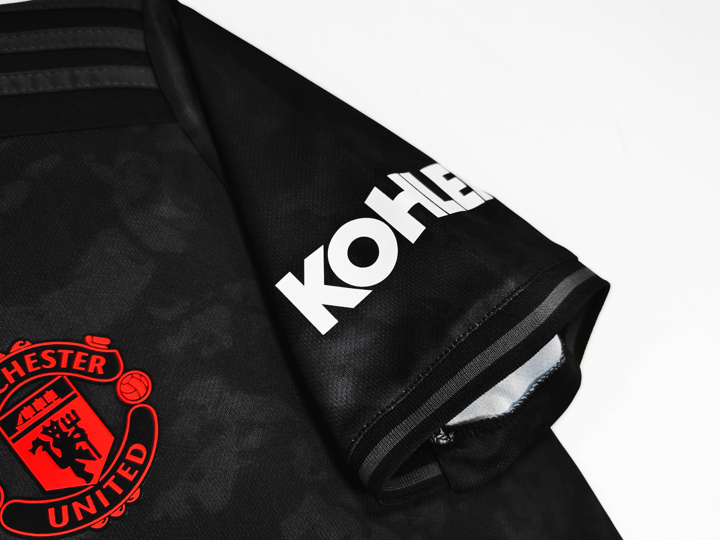 Maillot extérieur de Manchester United 2019-2020, deuxième version, noir