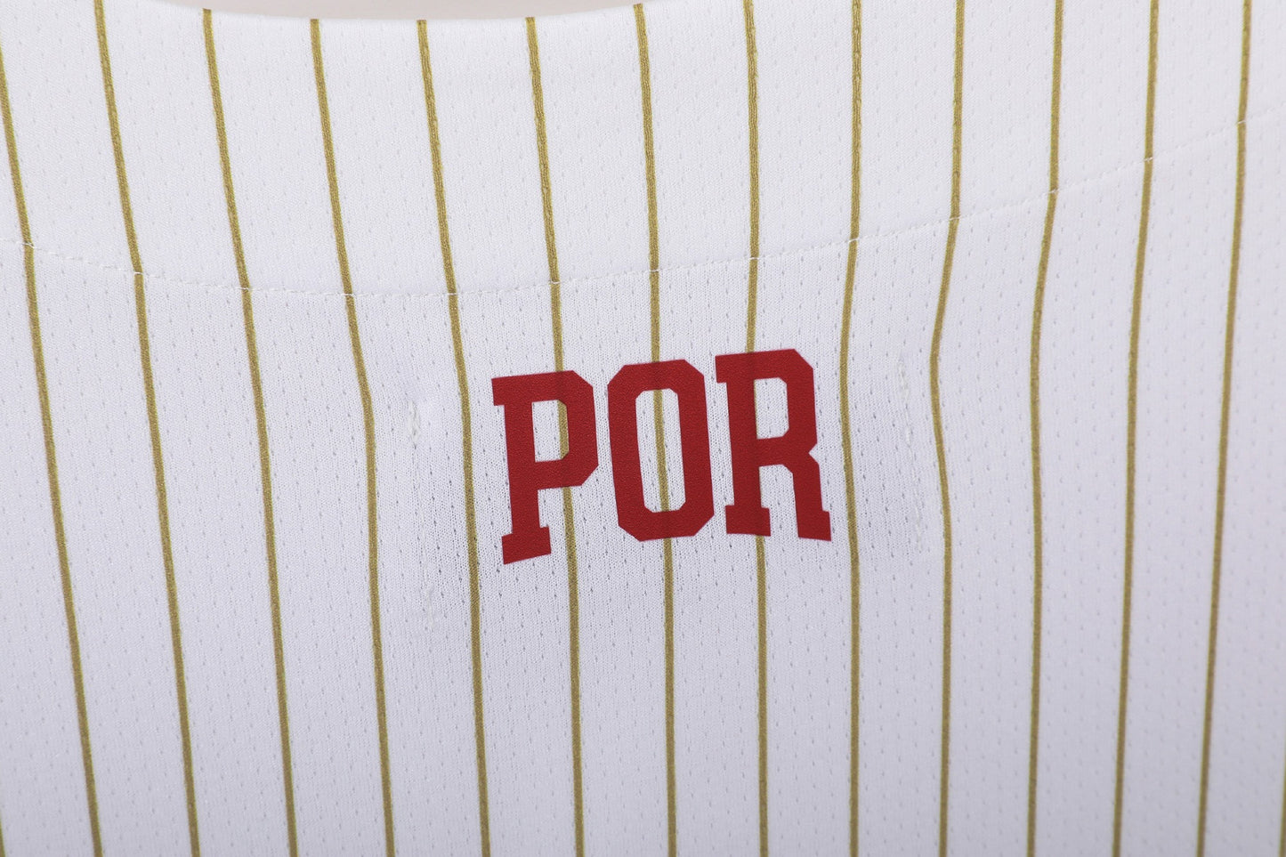 Portugal 2025 White Baseball Jersey