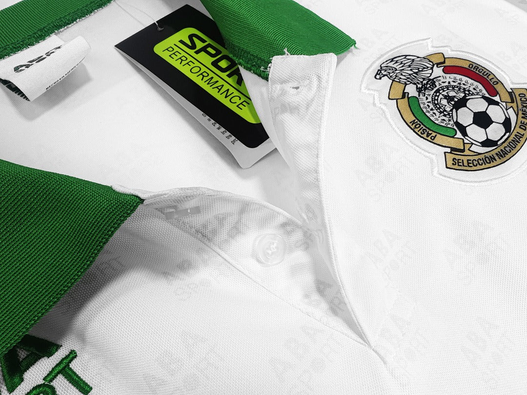 Camiseta de visitante de México 1995