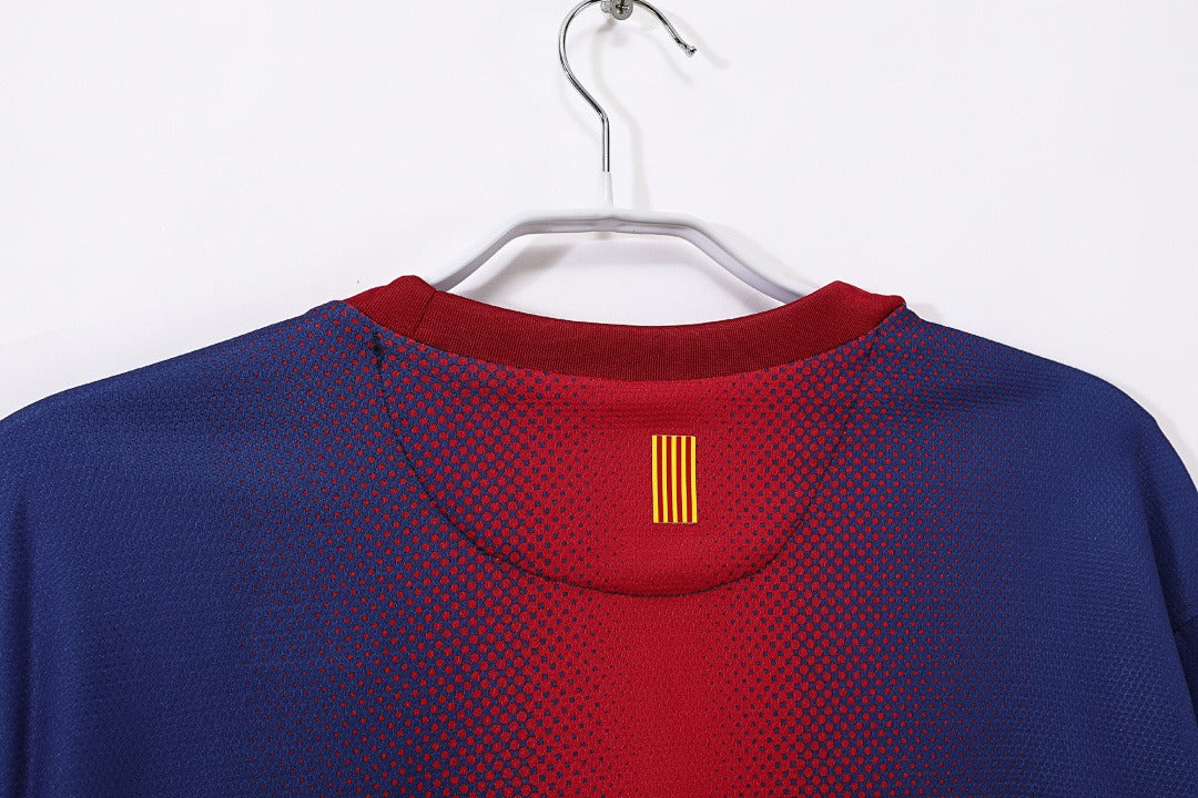 Maillot de football rétro domicile manches longues Barcelone 2012-2013