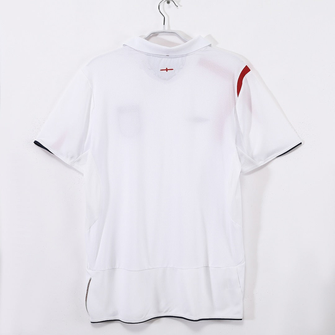 Camiseta de fútbol retro Inglaterra 2006 local