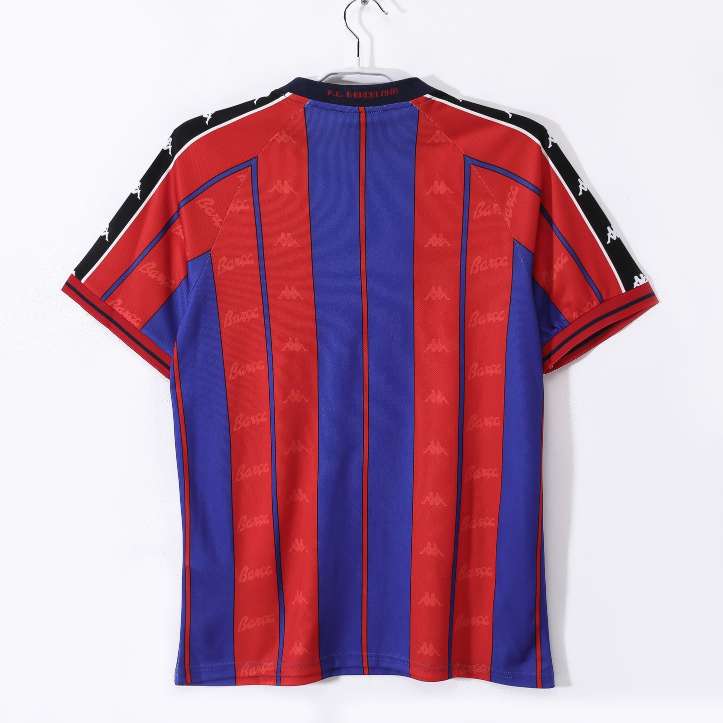 Maillot de Foot Rétro Domicile Barcelone 1997-1998