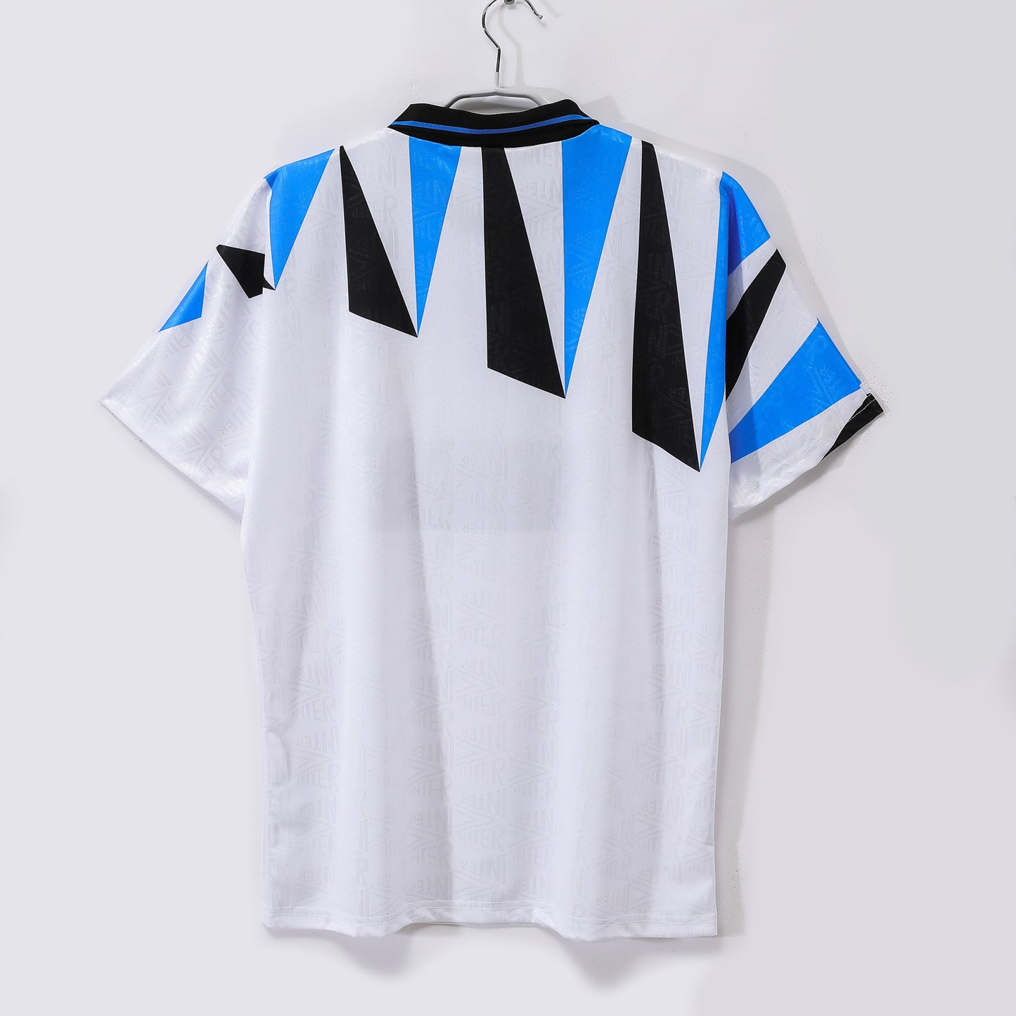 Inter Milan 1992-1993 Away White Retro Football Shirt
