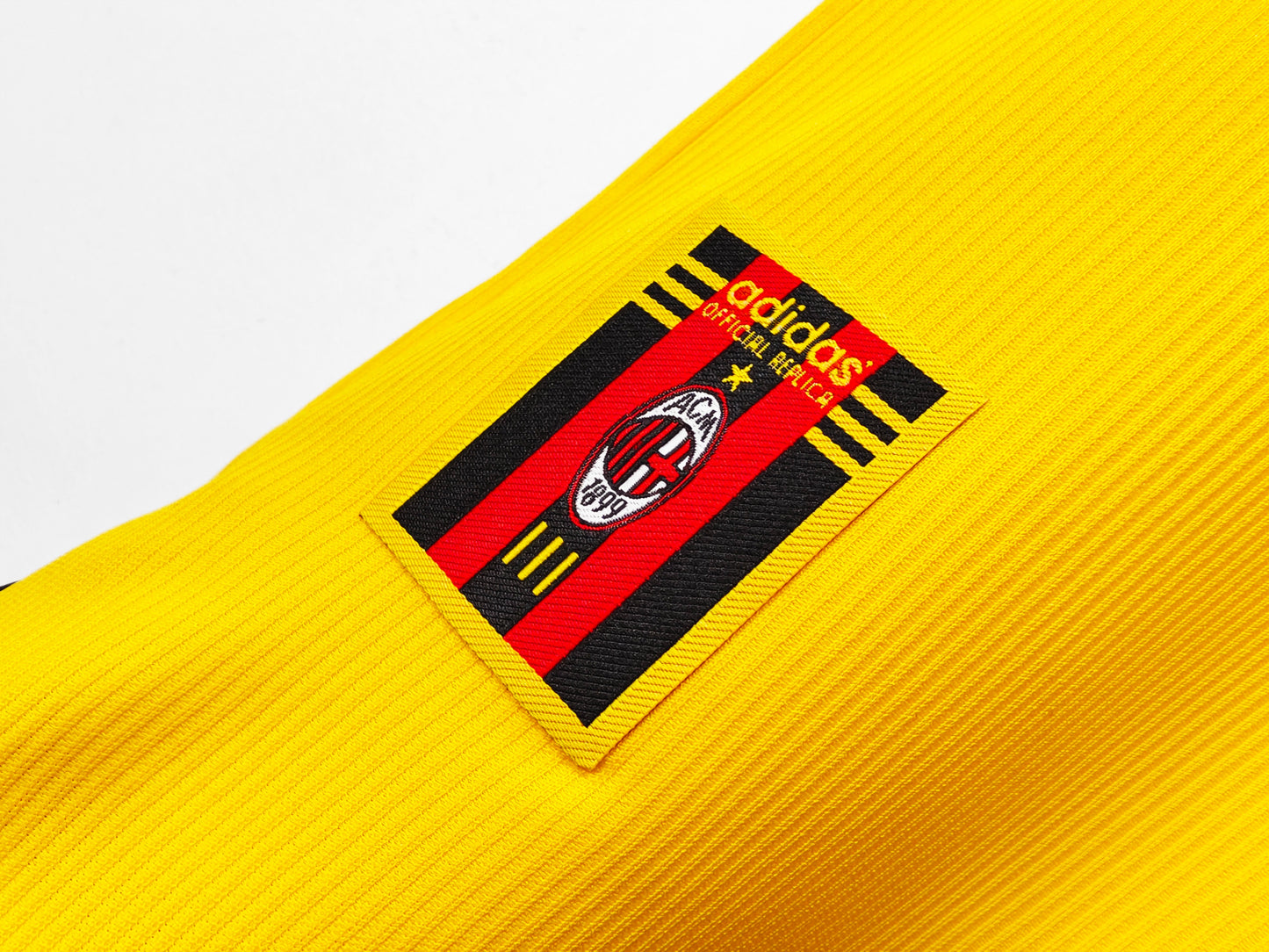 AC Milan 1999-2000 Away Yellow Jersey