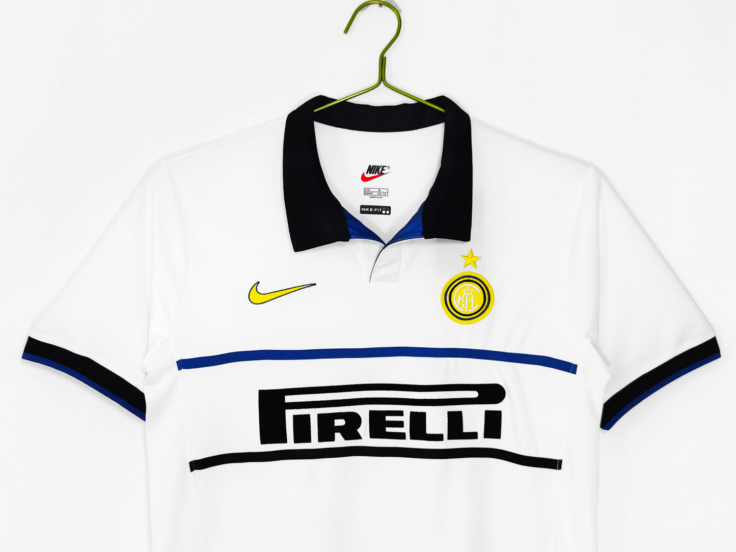 Camiseta blanca de visitante del Inter de Milán 1998-1999