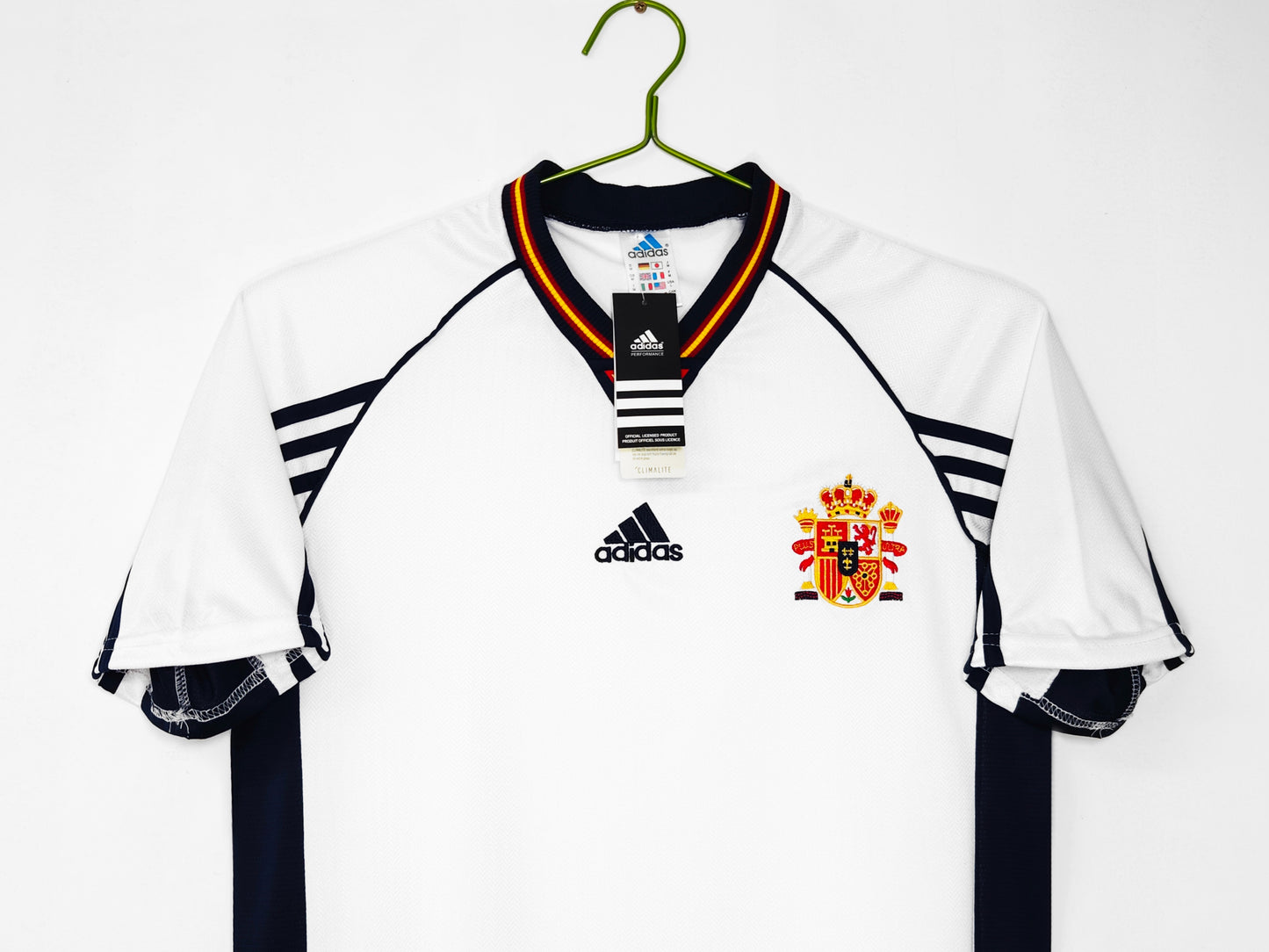 España 1998 Camiseta Visitante Blanca