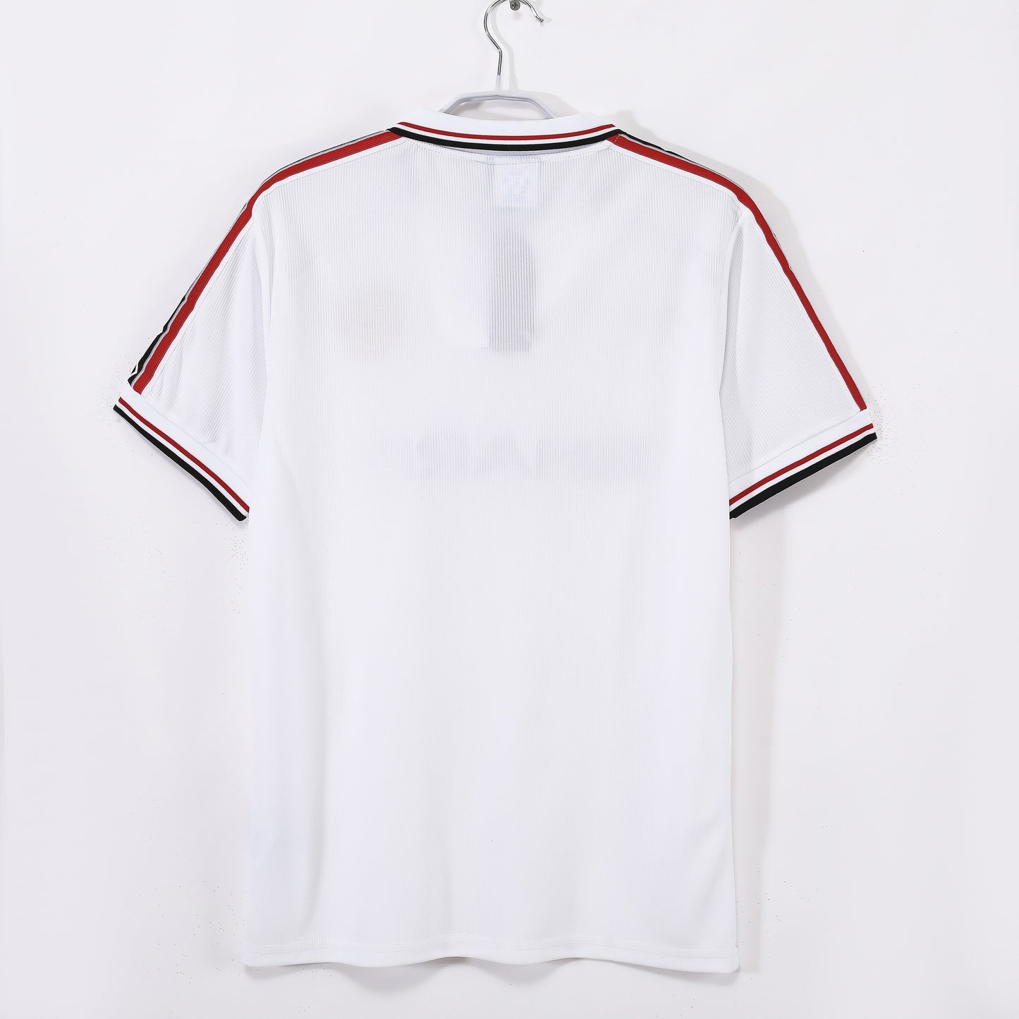 Maillot de football rétro blanc extérieur Manchester United 1998-1999