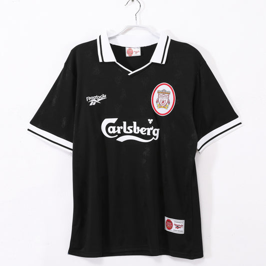 Maillot de Foot Rétro Extérieur Noir Liverpool 1996-1997