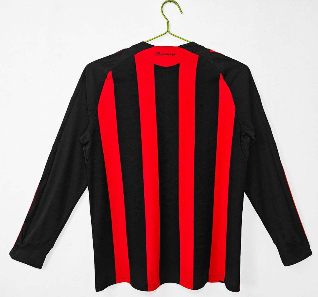 Maillot Domicile Manches Longues AC Milan 2008-2009