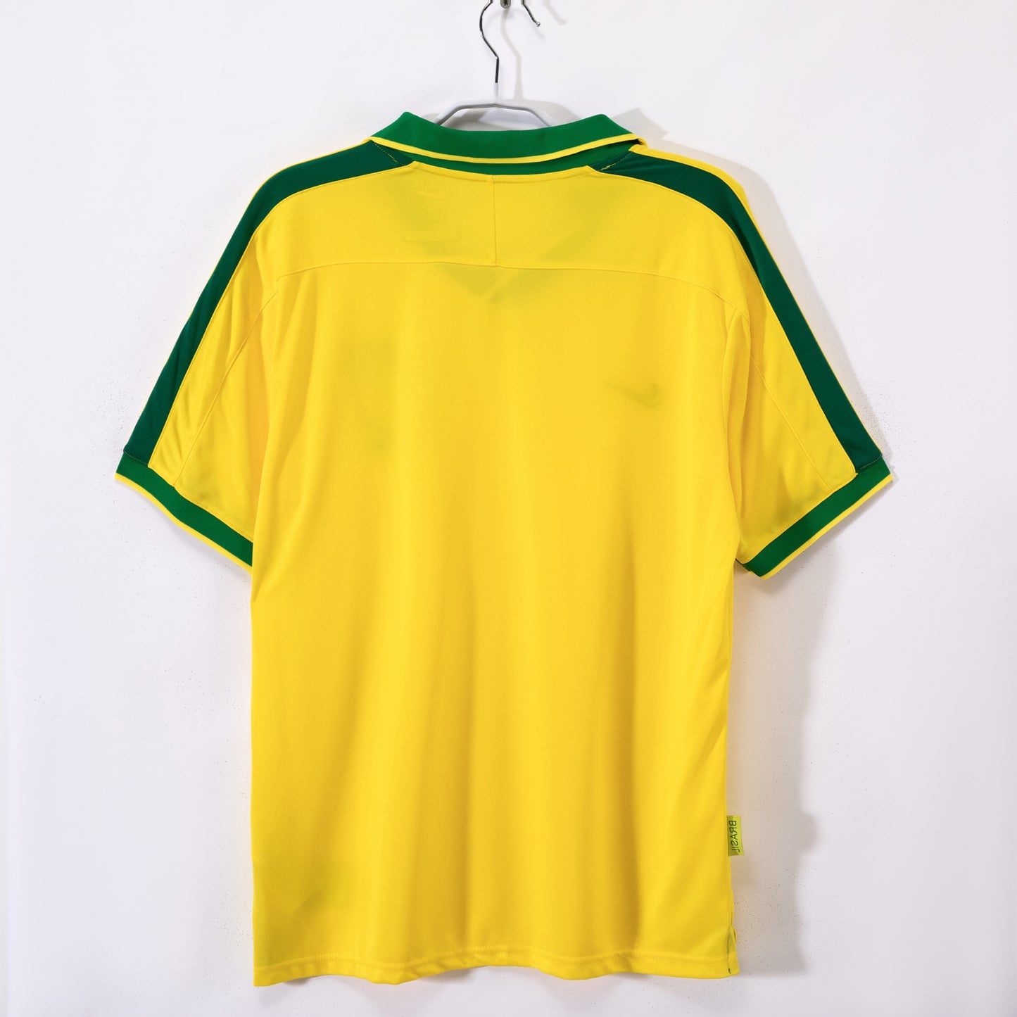 Brazil 1997 Home Retro Football Shirt