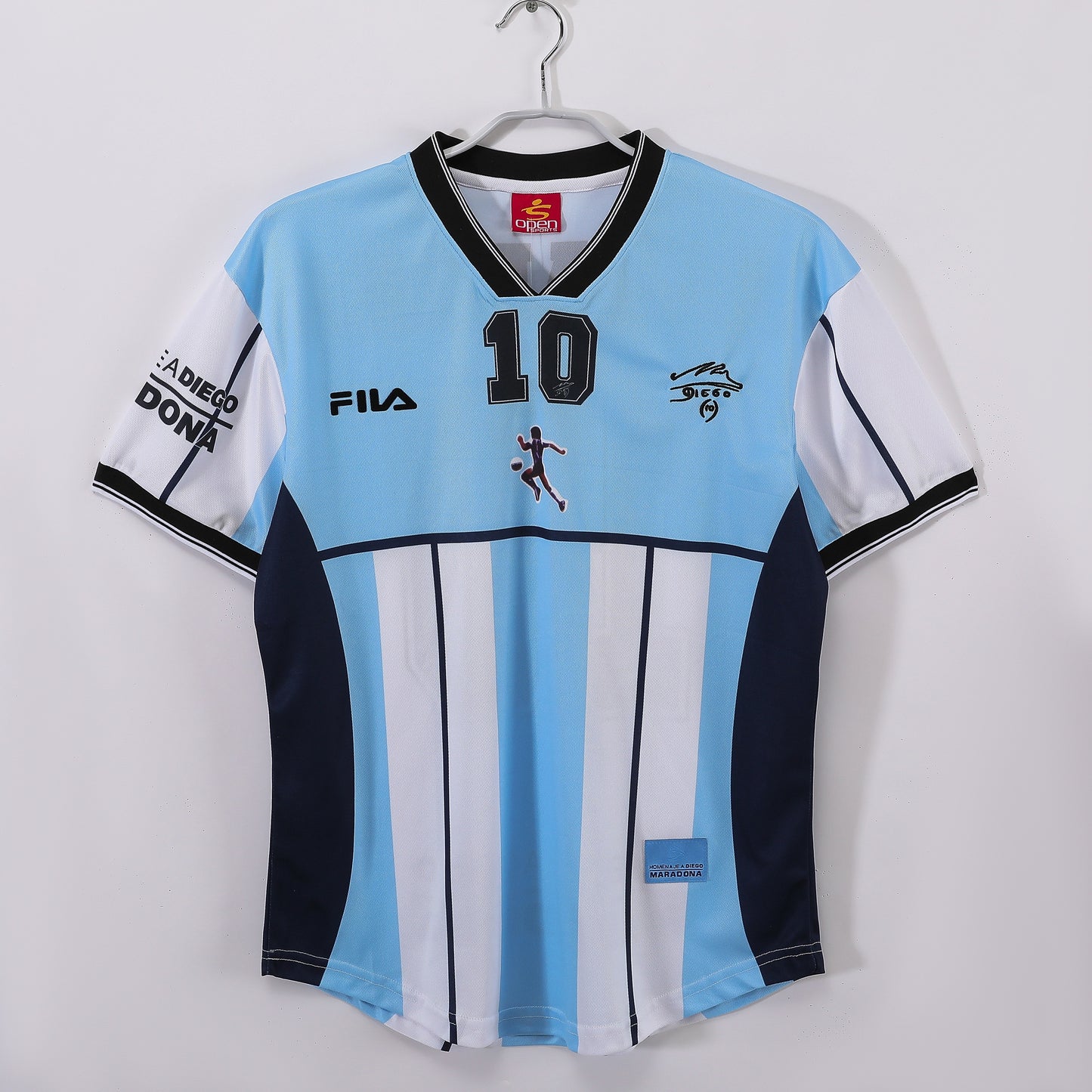 Maillot Commémoratif Domicile Maradona Argentine 2001