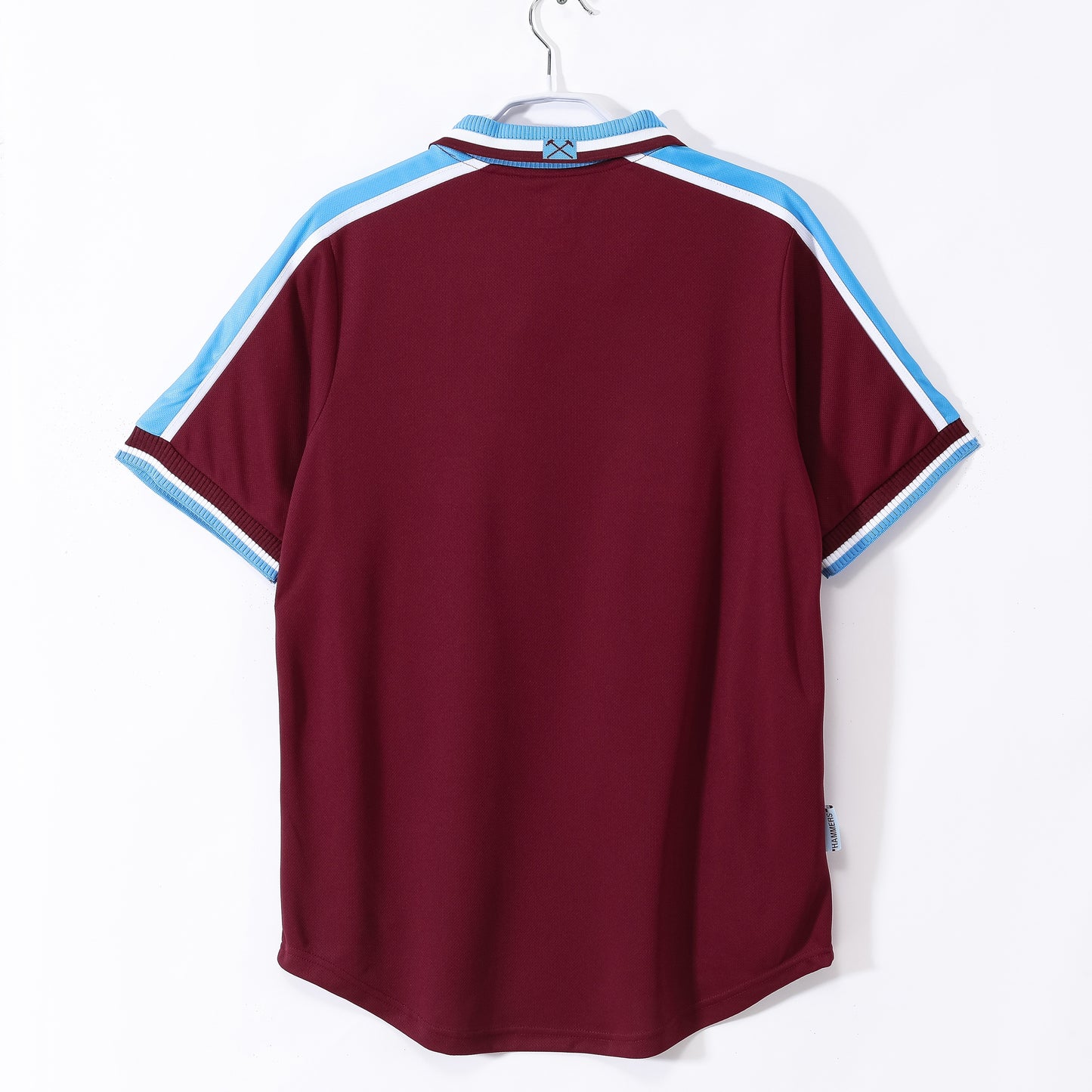 Maillot de football rétro domicile West Ham United 1999-2001