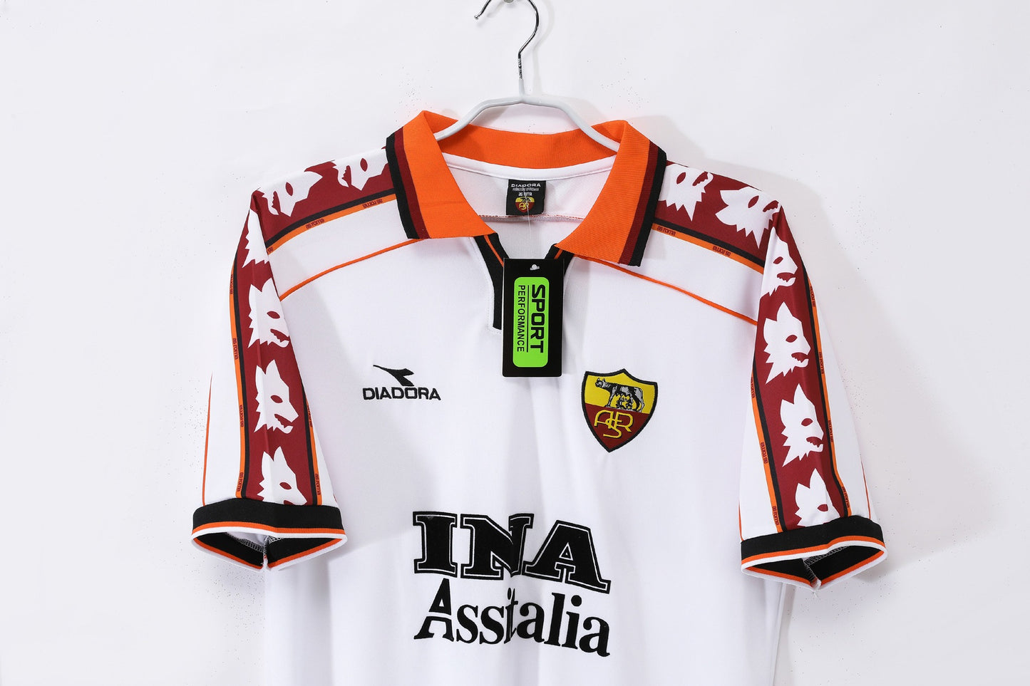 Camiseta Retro de Fútbol Roma 1998-1999 Visitante