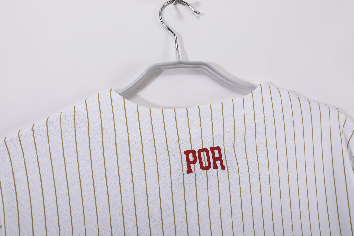 Portugal 2025 White Baseball Jersey