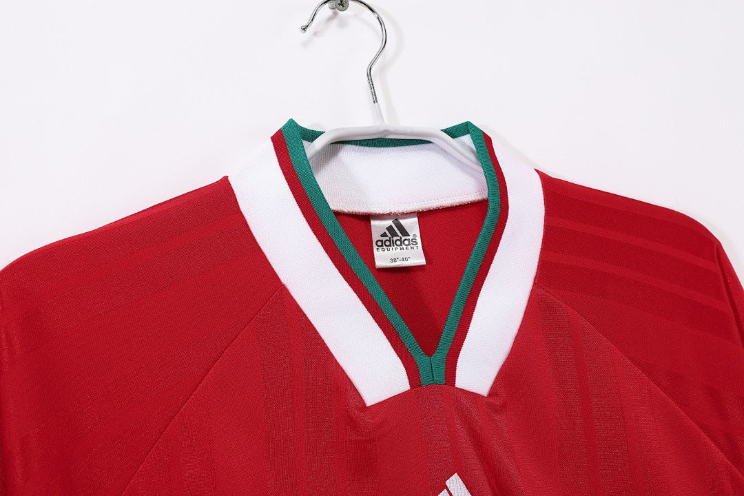 Maillot de foot rétro domicile à manches longues Liverpool 1993-1995