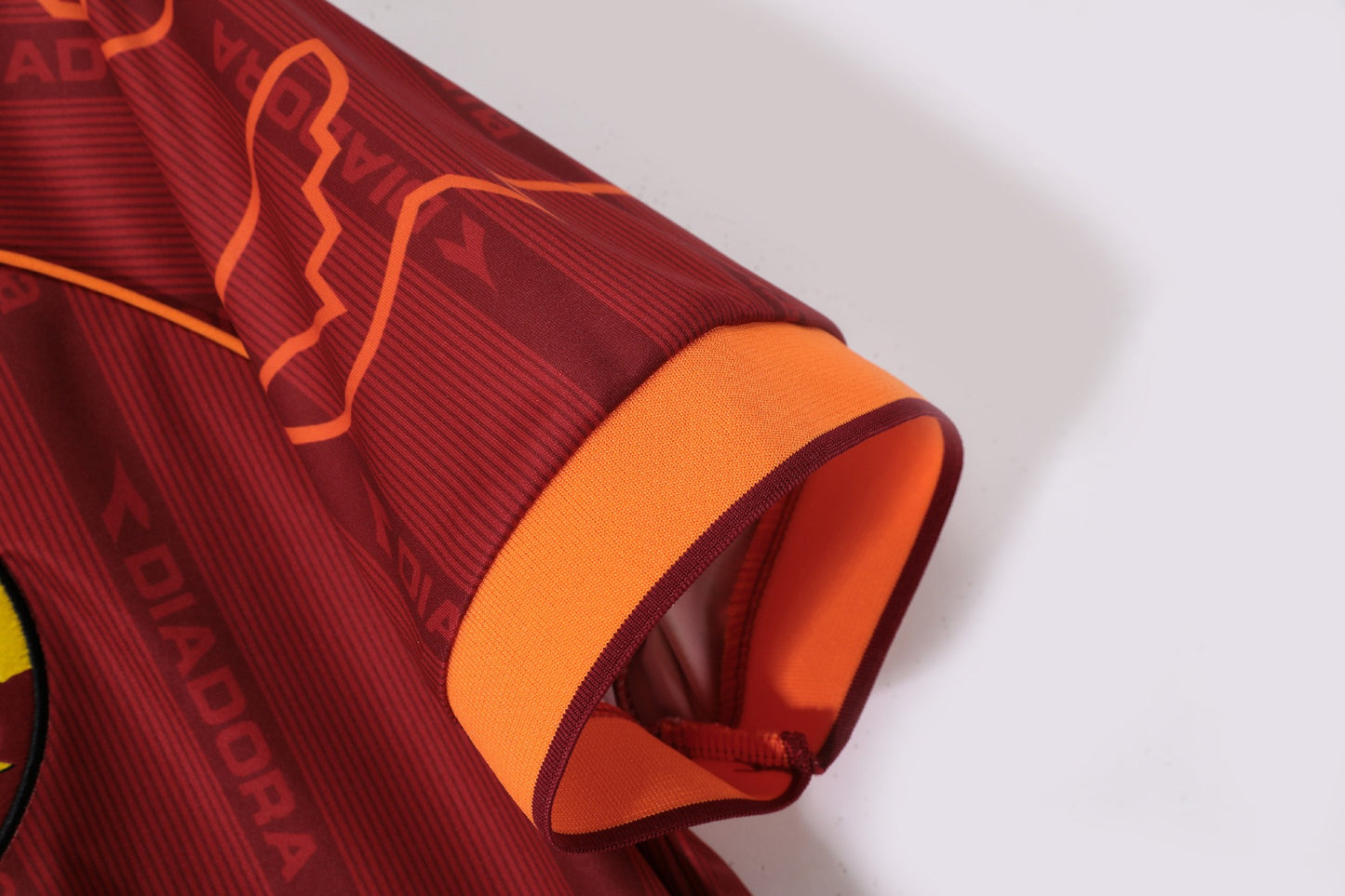 Camiseta de Fútbol Retro Local Roma 1999-2000