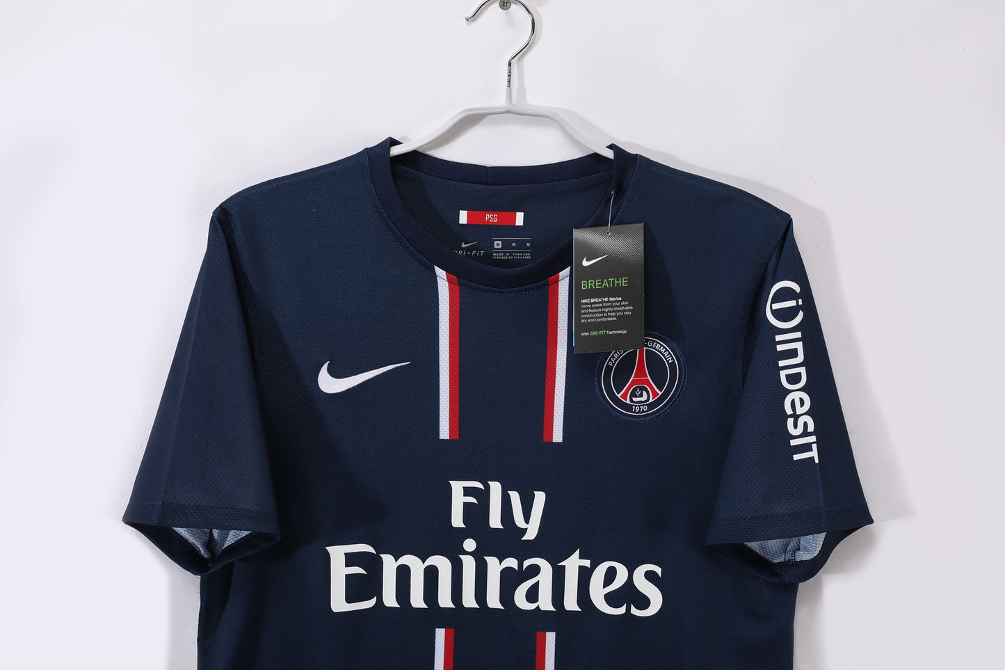 Camiseta retro de fútbol local del Paris Saint-Germain 2012-2013