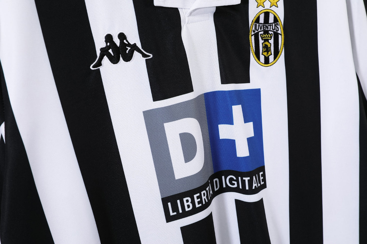Camiseta de fútbol retro de manga larga de la Juventus 1999-2000 para el hogar
