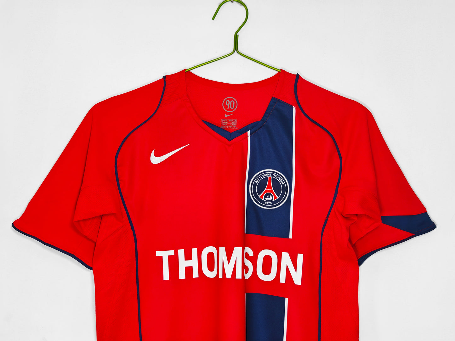 Maillot Extérieur Rouge Paris Saint-Germain 2004-2005