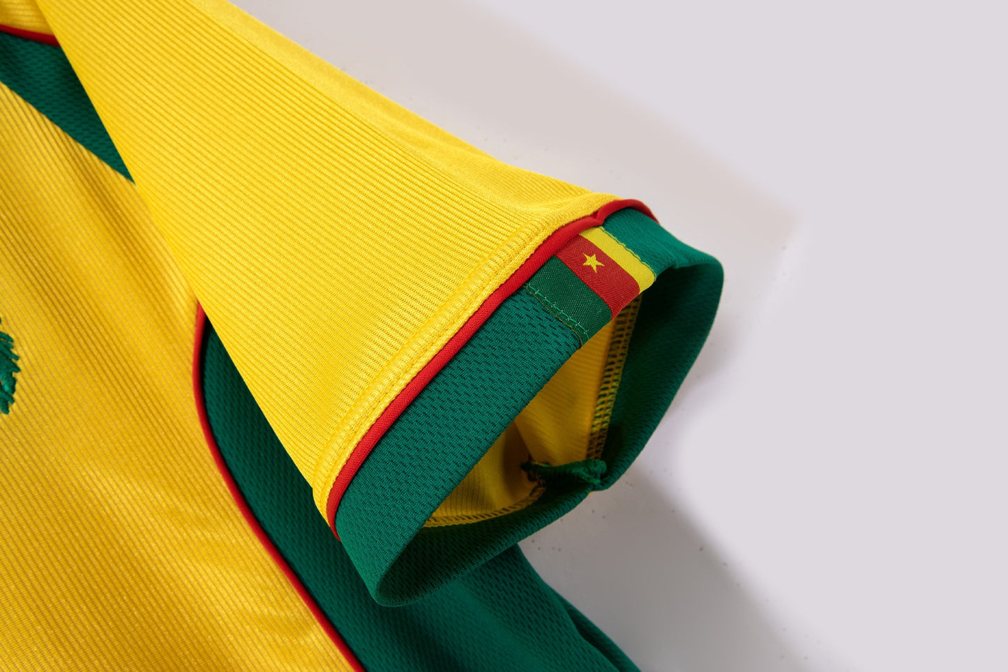 Cameroon 1998-1999 Away Yellow Retro Football Shirt