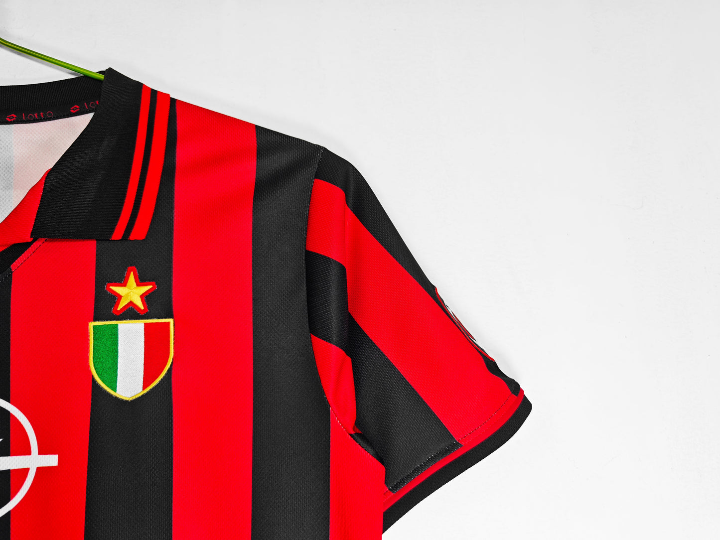 AC Milan 1996-1997 Home Retro Football Shirt