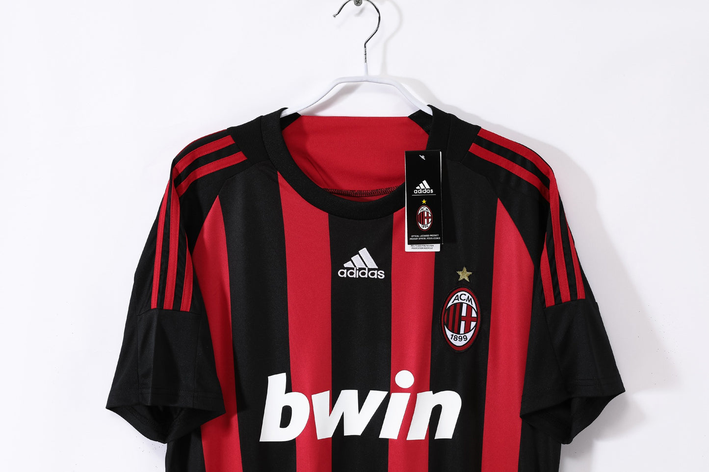 AC Milan 2008-2009 Home Retro Football Shirt