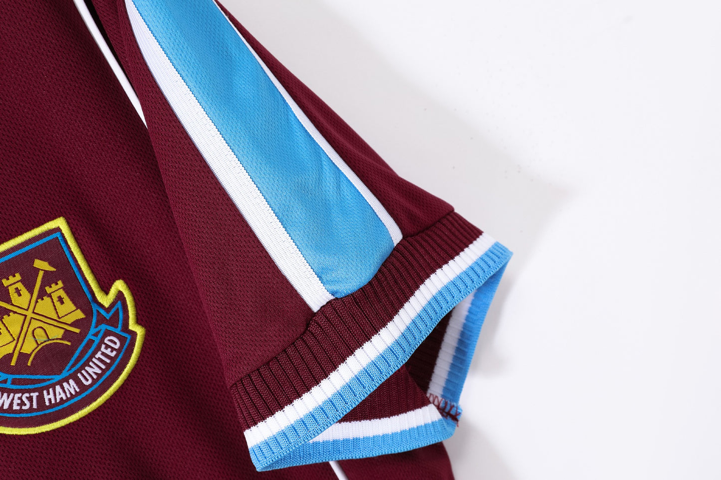 Maillot de football rétro domicile West Ham United 1999-2001