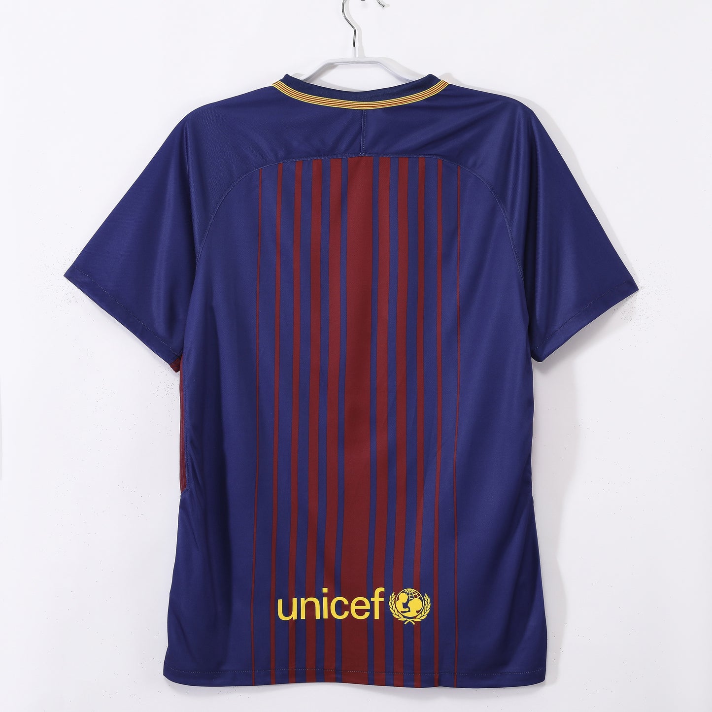Maillot de football rétro domicile Barcelone 2017-2018