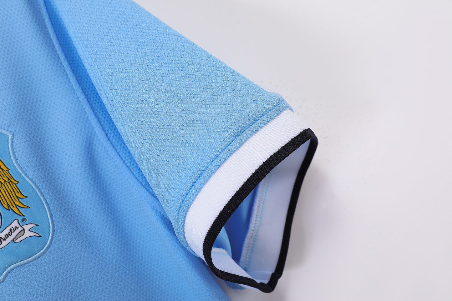 Maillot de Football Rétro Domicile Manchester City 2013-2014