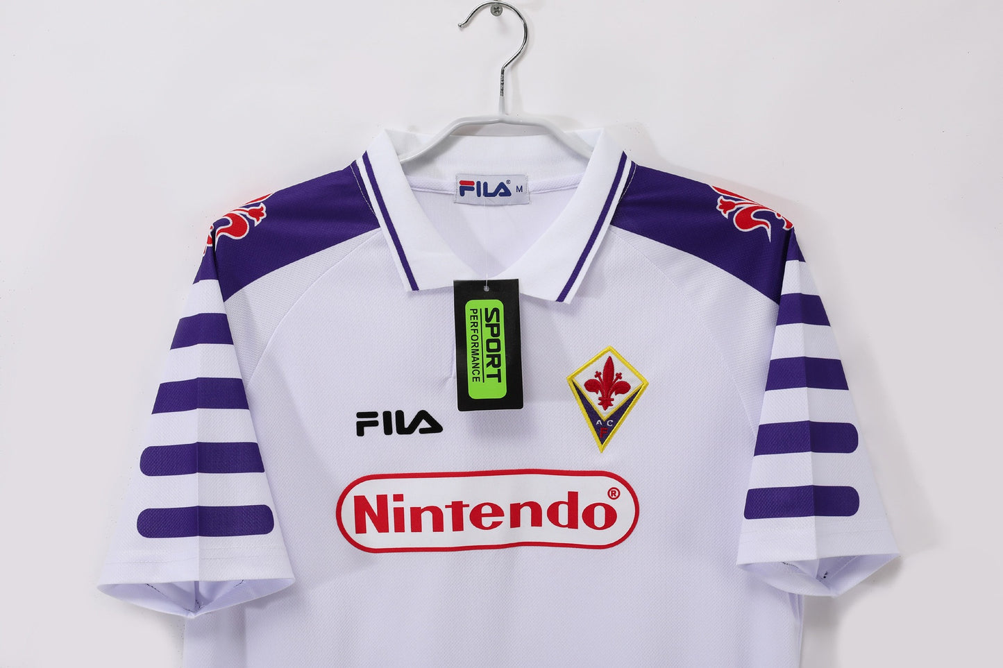 Fiorentina 1998-1999 Away Retro Football Shirt