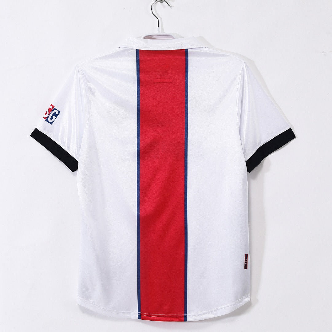 Camiseta de fútbol retro del Paris Saint-Germain 1998-1999 para visitante