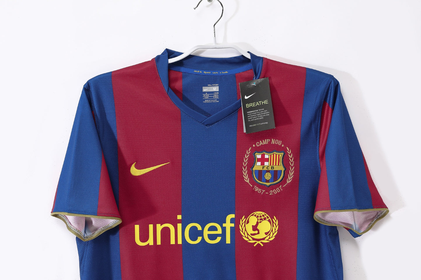 Camiseta de Fútbol Retro Local del Barcelona 2007-2008