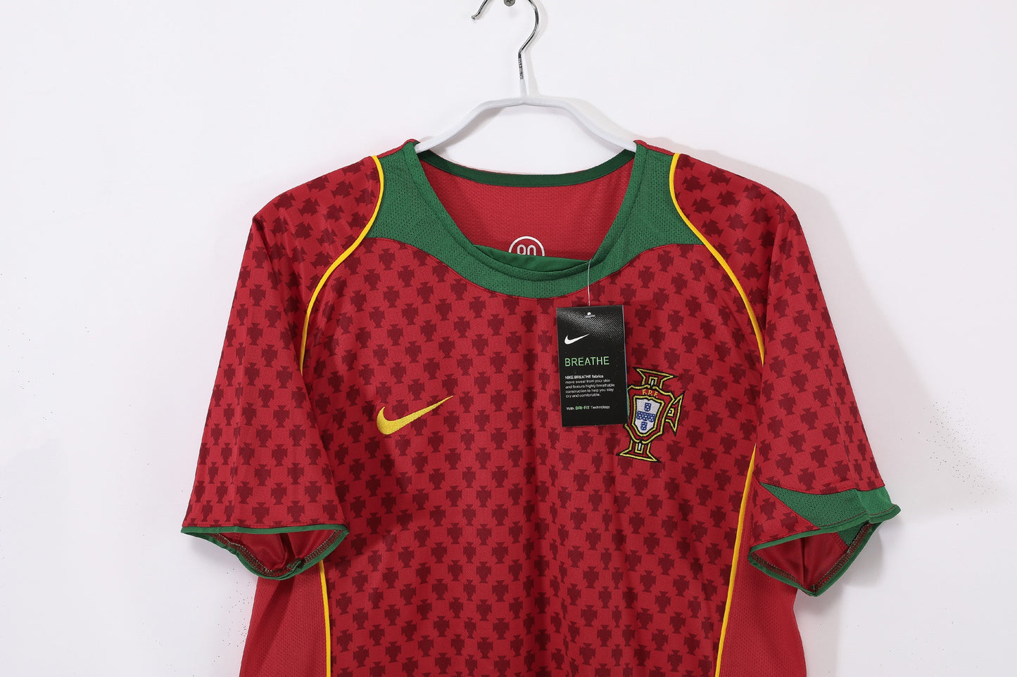 Camiseta de Fútbol Retro Portugal 2004 Local