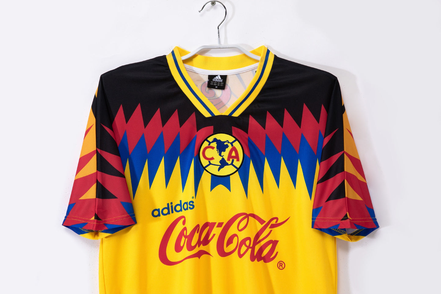 Maillot de football rétro domicile jaune Club América 1995