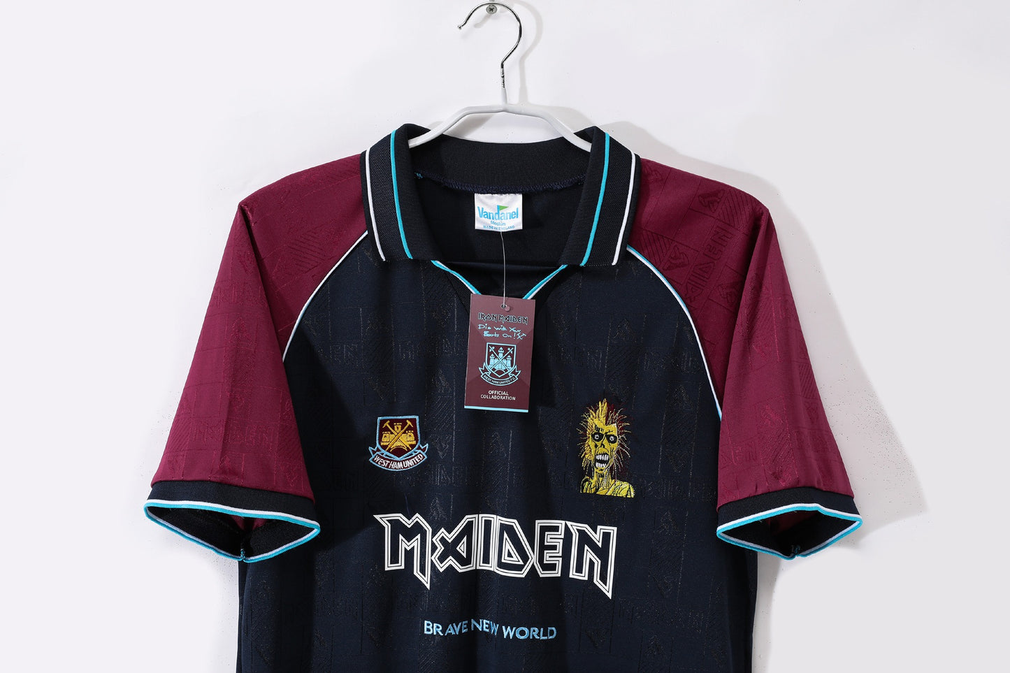 Maillot de football rétro domicile West Ham United 1999