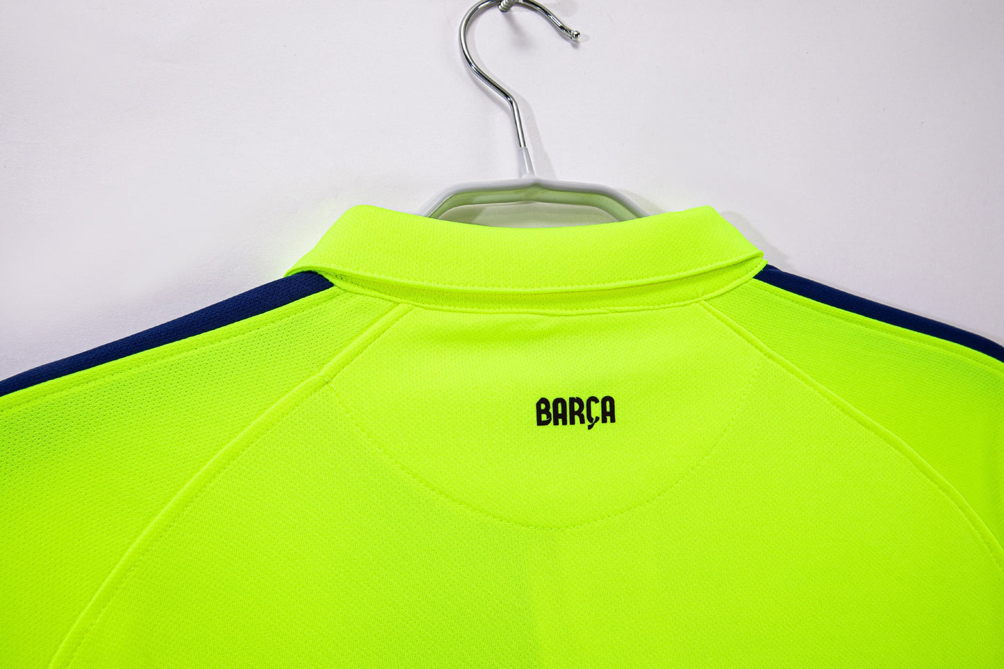 Maillot de Foot Rétro Vert Extérieur Barcelone 2014-2015